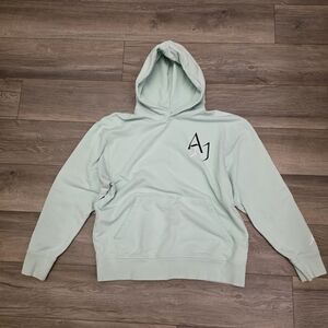 Nike Air Jordan Sport DNA Fleece Pullover Hoodie Teal Men's Size XL